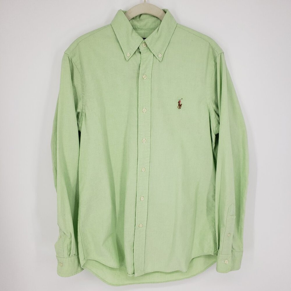 Ralph Lauren Light Green Casual Button Down Shirt